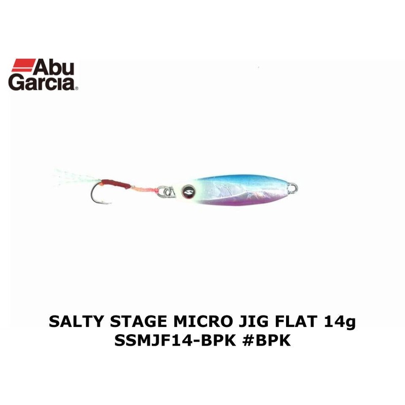 Abu Garcia Salty Stage Micro Jig Flat 14g SSMJF14-BPK #BPK