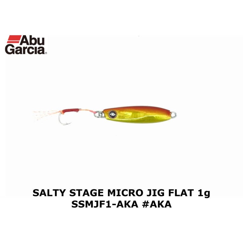 Abu Garcia Salty Stage Micro Jig Flat 1g SSMJF1-AKA #AKA