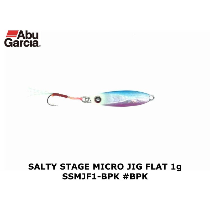 Abu Garcia Salty Stage Micro Jig Flat 1g SSMJF1-BPK #BPK