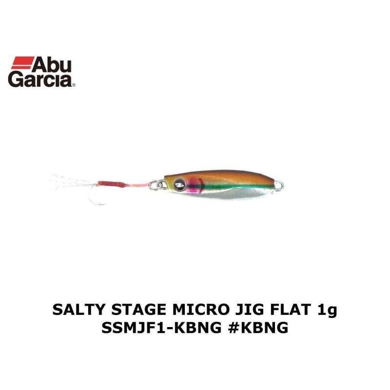 Abu Garcia Salty Stage Micro Jig Flat 1g SSMJF1-KBNG #KBNG