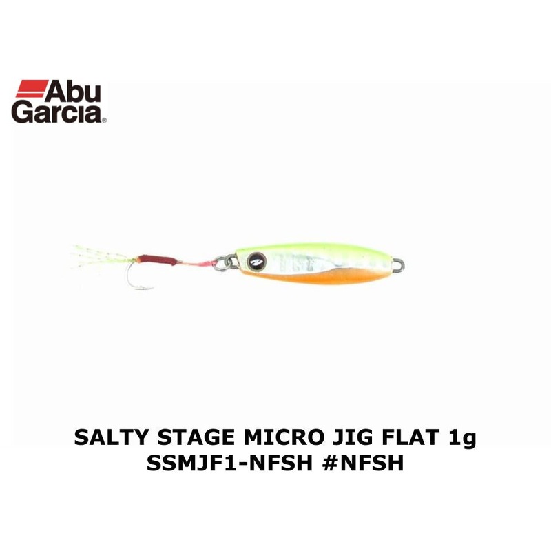 Abu Garcia Salty Stage Micro Jig Flat 1g SSMJF1-NFSH #NFSH