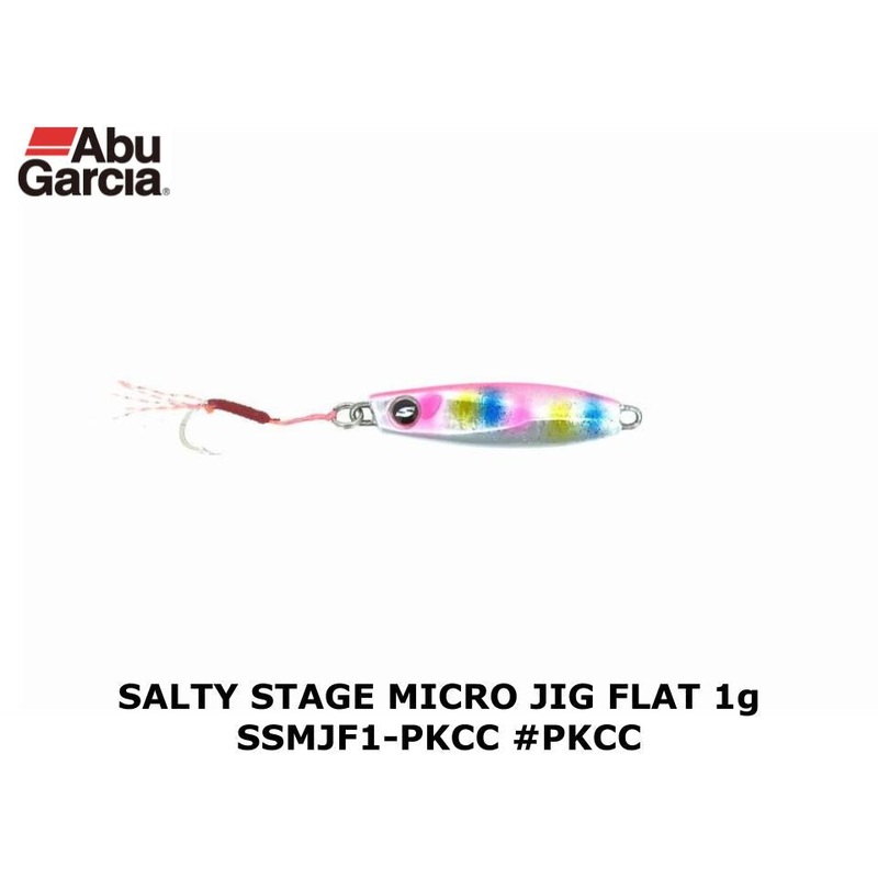 Abu Garcia Salty Stage Micro Jig Flat 1g SSMJF1-PKCC #PKCC