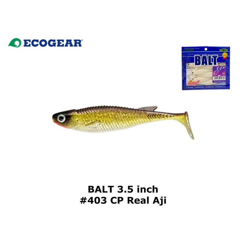 Ecogear Balt 3.5 inch #403 CP Real Aji