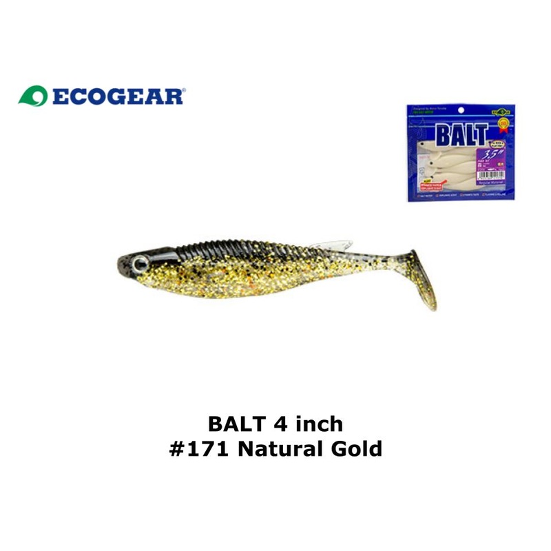Ecogear Balt 4 inch #171 Natural Gold