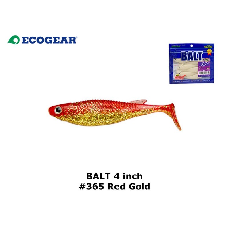 Ecogear Balt 4 inch #365 Red Gold