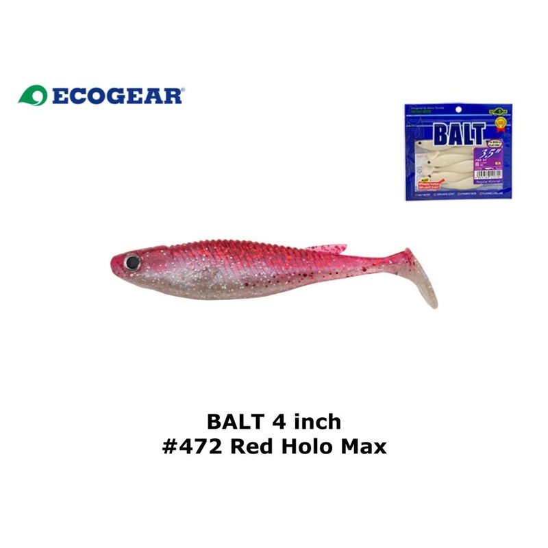 Ecogear Balt 4 inch #472 Red Holo Max