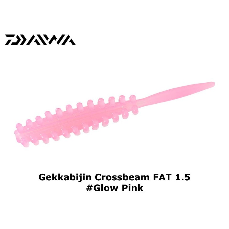Daiwa Gekkabijin Crossbeam FAT 1.5 #Glow Pink