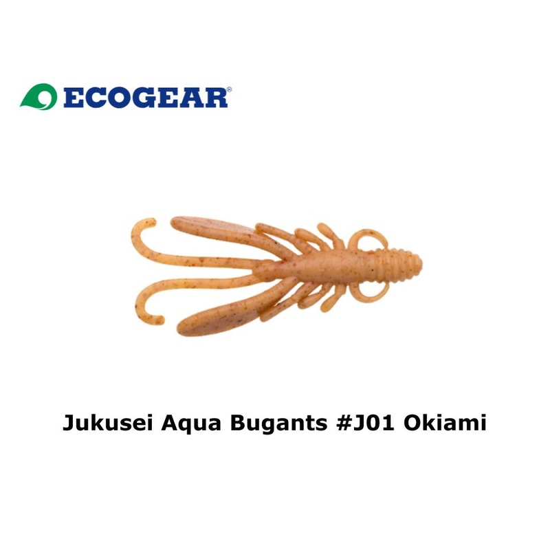 Ecogear Jukusei Aqua Bugants 2 inch #J01 Okiami