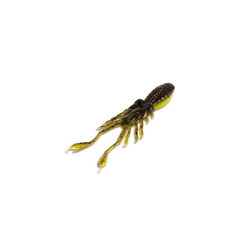 BaitBreath eX-Rider Shrimp Jr 3.5inch #111 Dark Cinnamon Tenaga