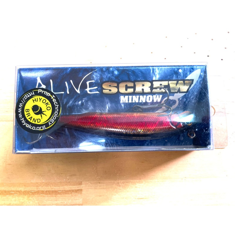 Alive Screw Minnow 90 Sinking Lure #190 Kasumi Magic 9cm 13g