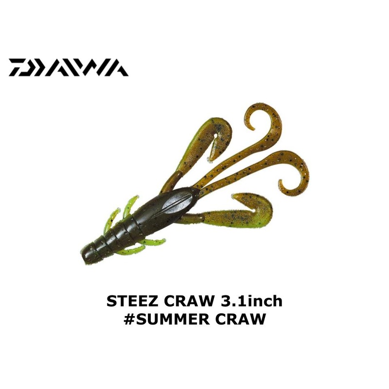 Daiwa Steez Craw 3.1 inch #Summer Craw
