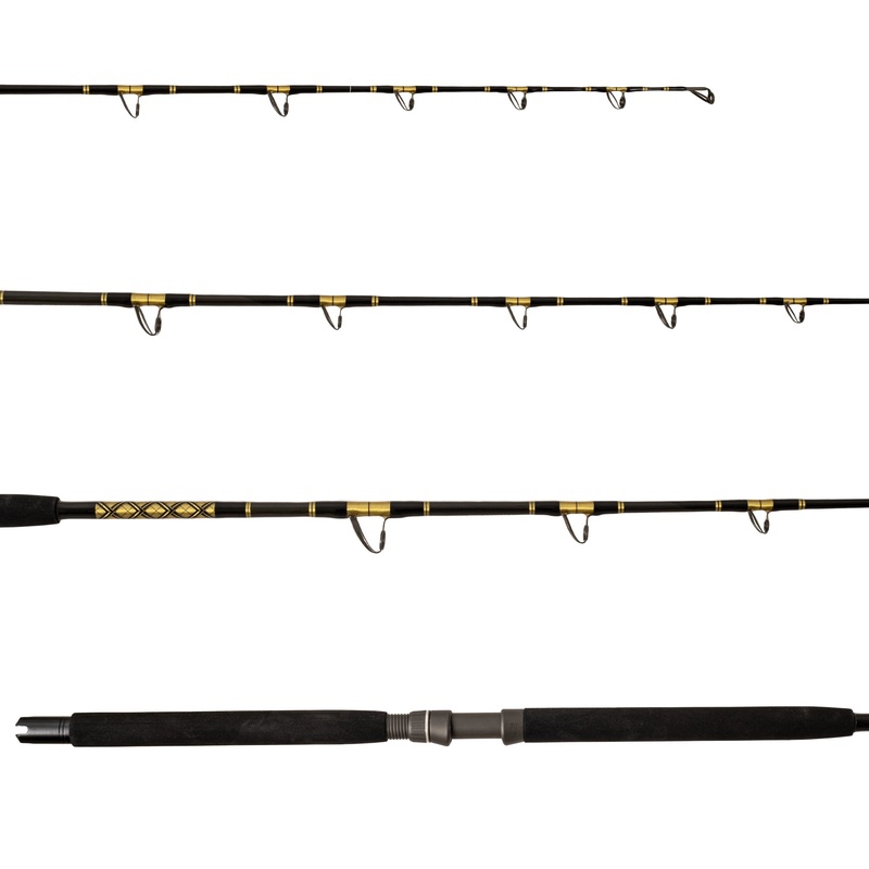 CHAOS KC 10-25 8'0" SIC Guides Composite in Gold