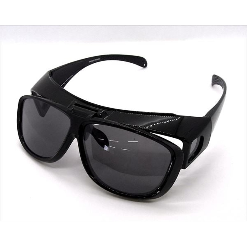 Heart Optical Polarized Glasses Overglasses COV03-1 Smoke