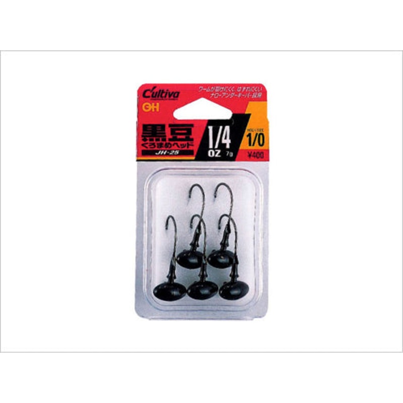 Owner Cultiva JH-25 Black Bean Head 1/4