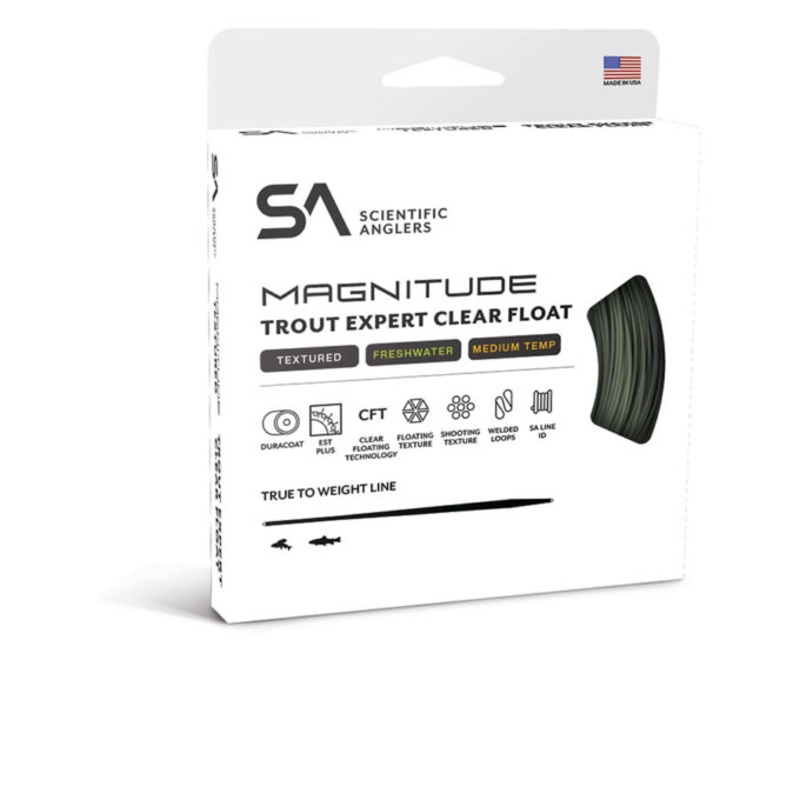 Scientific Anglers - Magnitude Trout Expert Clear Float Tip - Textured