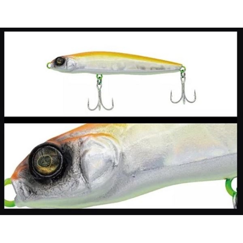ADUSTA Seabass Lure Sea Shaker 90 25g 135 Haraguro Orange