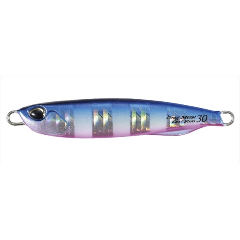 DUO Drag Metal Cast Slim 20g Blue Pink Zebra Glow