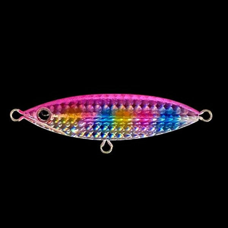 Sieg Metal Jig B Zapper (Blade Zapper) 40g Pink Reins Bow Glowberry