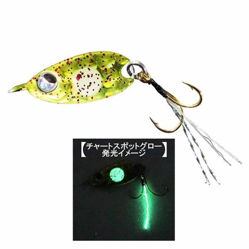 Rudy's Uoko Metal ~Hilari~ 1.5g Chart Spot Glow