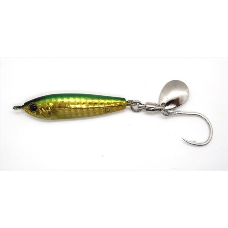 Sieg Metal Jig F Sardine Blade 30g Gold Green UV