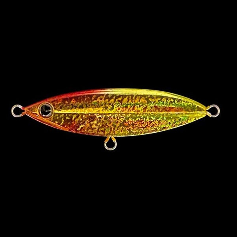 Sieg Metal Jig B Zapper (Blade Zapper) 30g Gold Red Chart