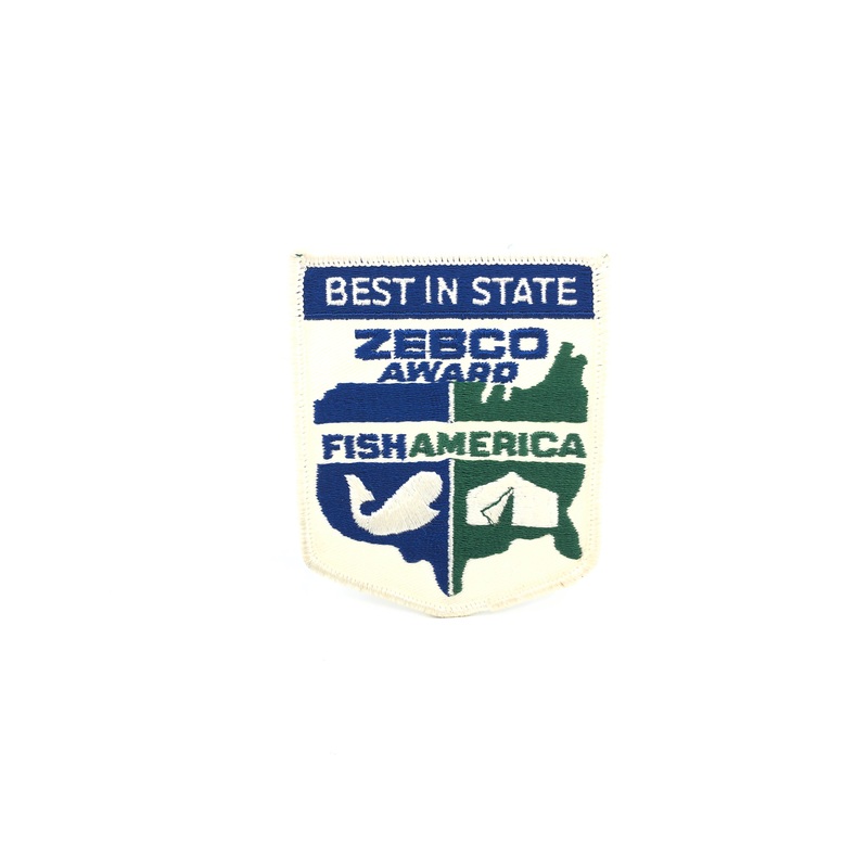 Zebco Fish America Best in State Award Patch