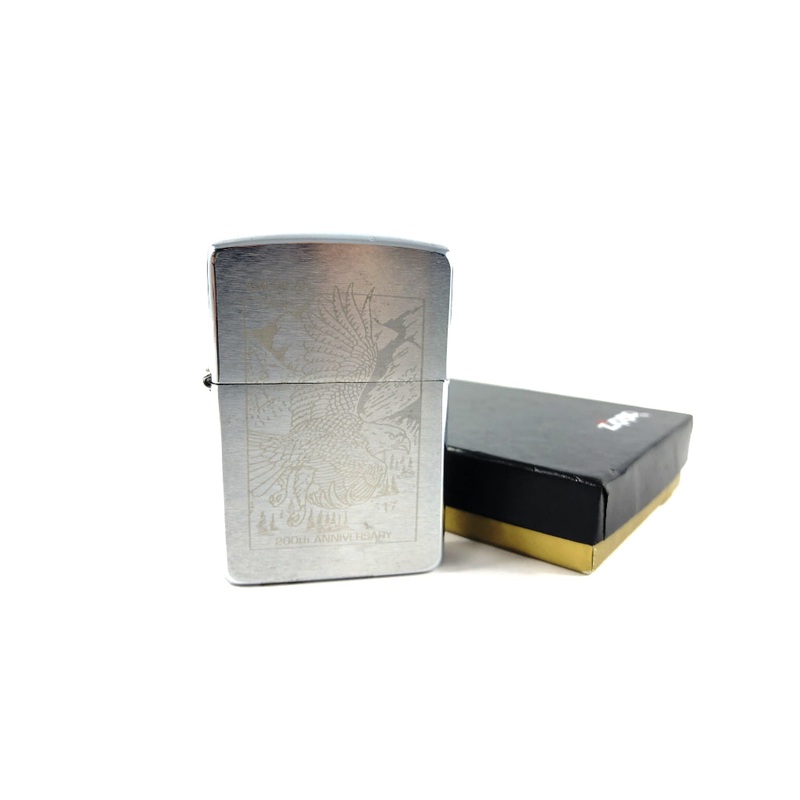 1993 200th Anniversary American Eagle Zippo Lighter with Box