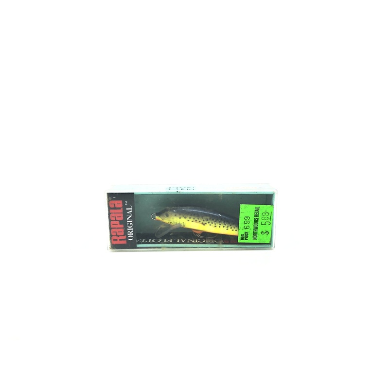 Rapala Original Floating F05 Hot Steel Color New in Box