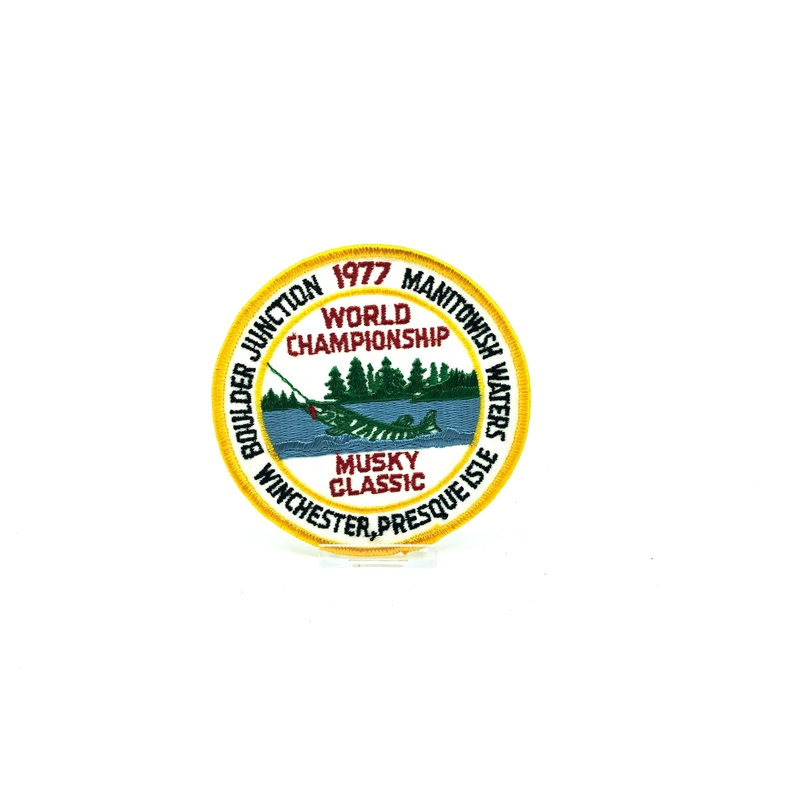 1977 - World Championship Musky Classic Patch