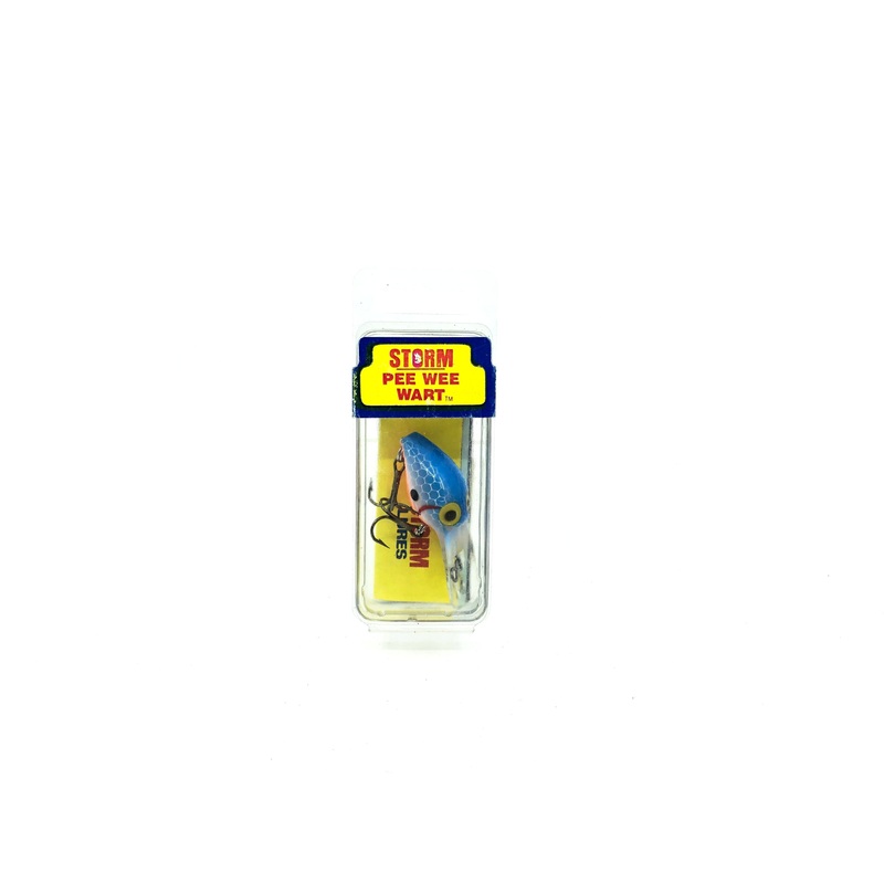 Storm Pee Wee Wart YV55 Blue/Pearl Shad Color New in Box