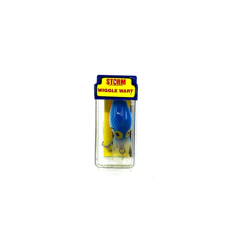 Storm Wiggle Wart V55 Blue/Pearl Shad Color New in Box